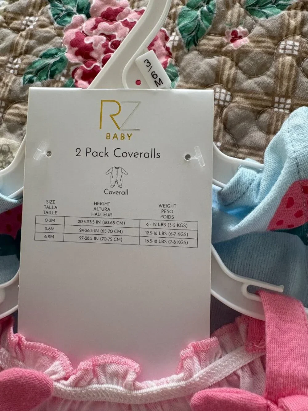 Carter's Baby Girl 2-Pack / 3-Piece Outfit Set Size 6 Months - Picture 8 of 13
